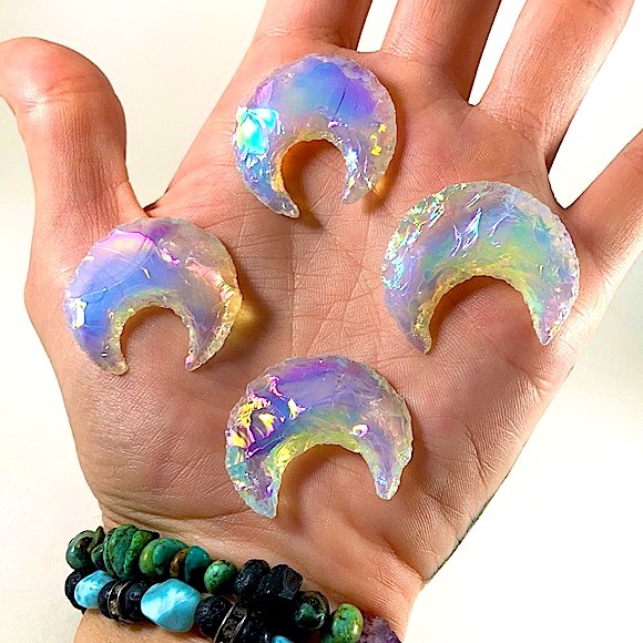 Opalite Aura CUSTOM Moon - Picture 1 of 4